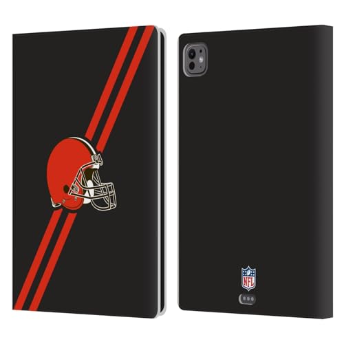 Housse protection iPad Pro 11 M4 M5 NFL Browns anti-rayure avec porte-cartes
