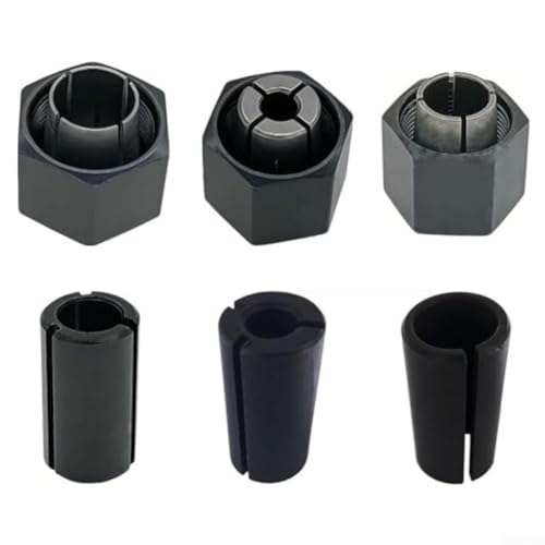 Mandrin de serrage et écrou pour routeur DW618 compatible multi-tailles - 2