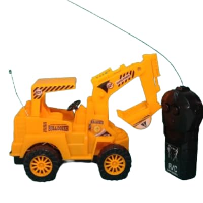 Wireless Remote Control Construction Excavator Toy, Kids JCB Hercules Bulldozer with Color in Yellow with Wireless Battery Operated Fun Loaded Indoor/Outdoor Toy for Boys Girls Return Gift Truck (B0D9WNG2FD) Amazon Price History, Amazon Price Tracker