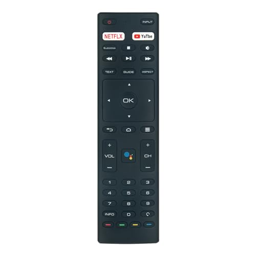 Telecomando vocale sostituito Adatto per Q.BELL/Strong TV QT42GX82/83 QT58GQ93, QT50GX83,QT42GX82,QT32GX82,SRT 40FC4433, SRT 32HC4433, SRT 43UC6433, SRT 65UC6433, SRT 50UC6433, SRT 40FC4433