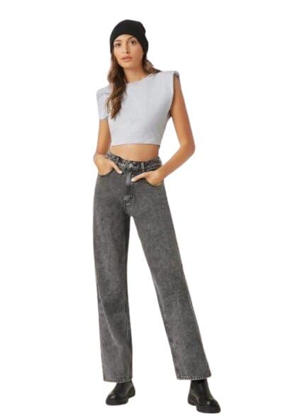 Classic Women and Girls Straight Fit Jeans Soft Fabric Comfortable Essential-picture-47
