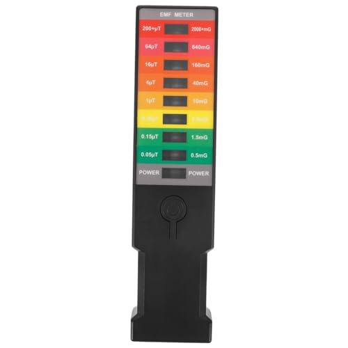 MUCKLILY Handheld Detector High/Low/mid Frequency Emf Reader User-Friendly for Home Office Compact Design