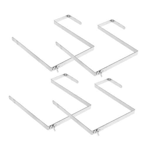 Happyyami Versatile Headstone Wreath Hanger Rustproof Metal Holder for Cemetery Decorations Ideal for Holiday Use