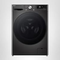 LG W4WR7096YB, Klasse D, Frontlader-Waschtrockner 9-6 kg, 62 x 60 x 85 cm, Wi-Fi, AI Direct Drive, Tiefenreinigung mit Dampf, TurboWash 360, Große Kapazität, Außentür aus gehärtetem Glas, Weiß – Ansicht 9