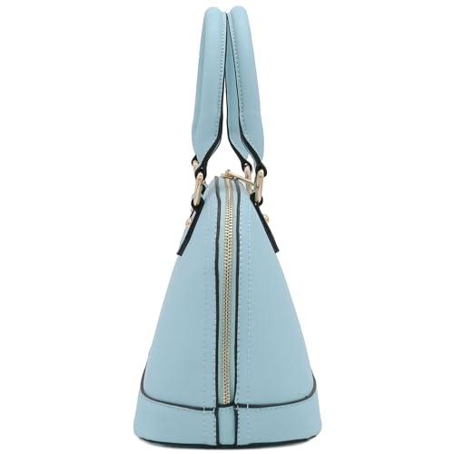 Image of Zip-Around Saffiano Classic Dome Satchel