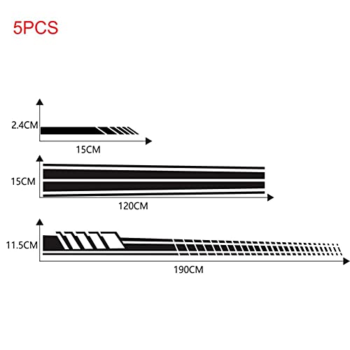Goolsky Adesivi per auto Adesivi per il corpo