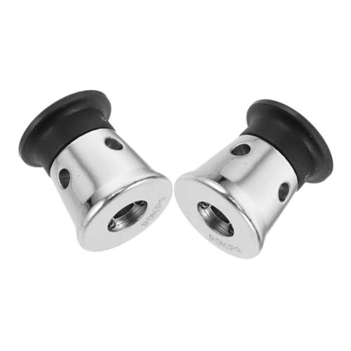 VILLCASE 2 Piezas Válvula de Seguridad para Olla Presión Repuesto Metálico Resistente Altas Temperaturas Sistema Rápido de Escape para Protección y Funcionamiento Seguro