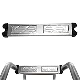 Lunaobrik Piscina de acero inoxidable escalones, escalones de piscina de reemplazo,Pedal de escaleras para escalones pesados - Nadar para escaleras para escaleras de pedal para crujir para escalar