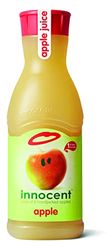 Innocent Apple Juice 900ml 100 Percent Recyclable Bottle - Made from Nothing But Juicy Apples We Never Ever Add Sugar