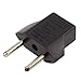 Produktbild EU-Adapter Stecker 2 Flachstecker zu EU 2 Runde Pin Steckdose Power Charger