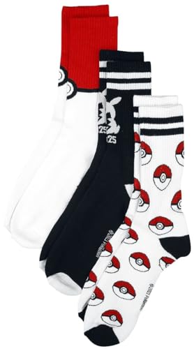 Pokémon Sport Socks Unisex Calcetines multicolor EU 39-42 78%