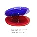 Vaguelly 1set Percussion Castanet for Safe Musical Instruments for Early Learning and Music Exploration Red Blue 6pcs