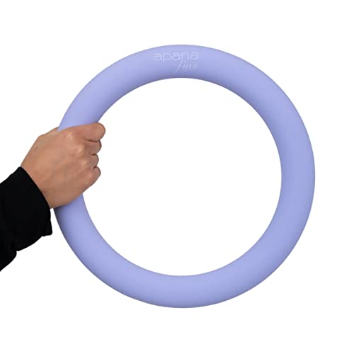 Apana Yoga Power Ring 10 Pound Strength Workout And Training Ring Yoga Dance Pilates Barre Silicone Ring For Workout and…