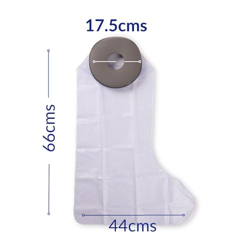 Couvre-plâtre jambe StrideOn imperméable pour douche et bain - 3