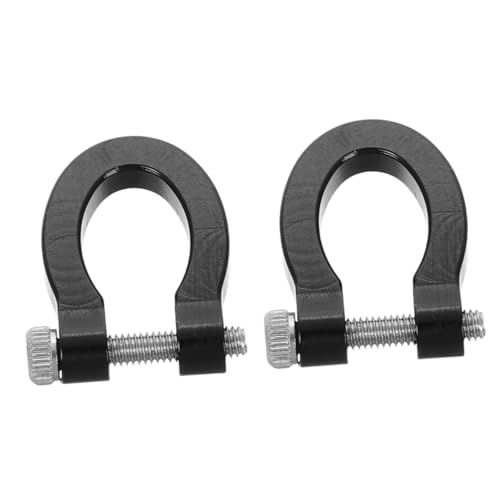 Anneome Gancho De Remolque Anticolisión Kit De Grilletes Blandos para Recuperación De Vehículos Accesorio De Remolque para Camiones Anillo De Transmisión Atornillable