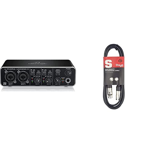 Behringer U-PHORIA UMC202HD Audiophile 2x2, 24-Bit/192 kHz