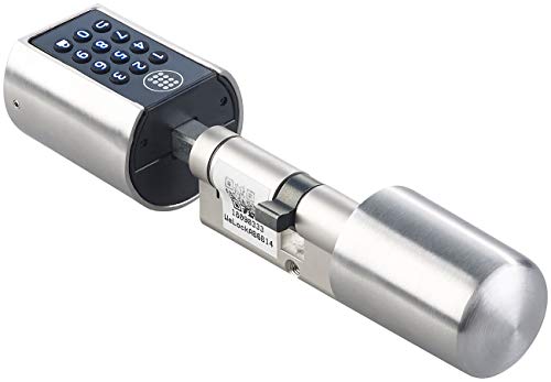 VisorTech Türschloss Code: Elektronischer Tür-Schließzylinder mit Zahlencode, Bluetooth & App...