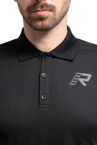Rukka R-Team Polo Shirt, schwarz, XL