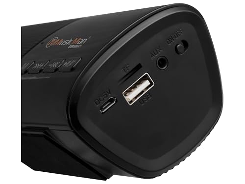 Musicman Mini-Soundbar mit Bluetooth V5.1 FM-Radio, USB, AUX-IN Kopplung mit Bluetooth-fähigen Audiogeräten, Smartphones, Tablets BT-X54 – Bild 7