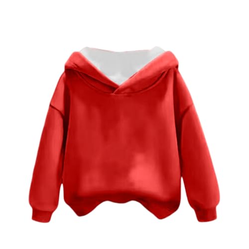 Sweatshirt Boys Casual Long Sleeve Fall Pullover Shirts Loose Oversized Fleece Drop Shoulder Sweatshirts Baggy Clothes