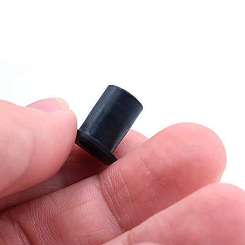 ANCLLO 10PCS M5 Brunnenmuttern Verkleidungsbefestigungen Windschutzscheibe Motorradzubehör Schrauben Gummi- und Stahlteile Windschutzscheibenmuttern