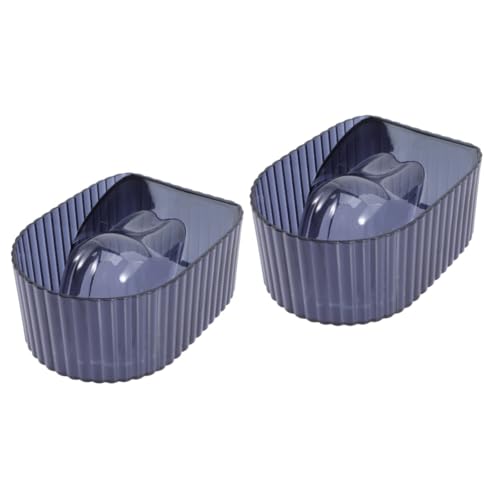 OSOLADY 2個 マニキュアハンドソークボウル ネイルサロン用品 ネイルグルーリムーバー ネイルアートボウル ネイルソークオフボウル ネイルアートリムーバーボウル パラ用品 ゲル アクリル、