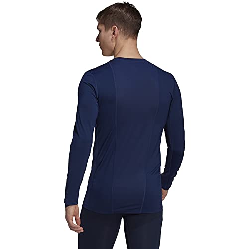 adidas Techfit Long Sleeve Mens Soccer Compression Shirt L