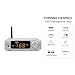 Topping DX3pro+ LDAC Headphone Amplifier | ES9038Q2M XU208 NFCA DAC Audio Decoder USB/Optical/Coaxial/Bluetooth Pre Amplifiers DX3 PRO + Preamp (Silver)
