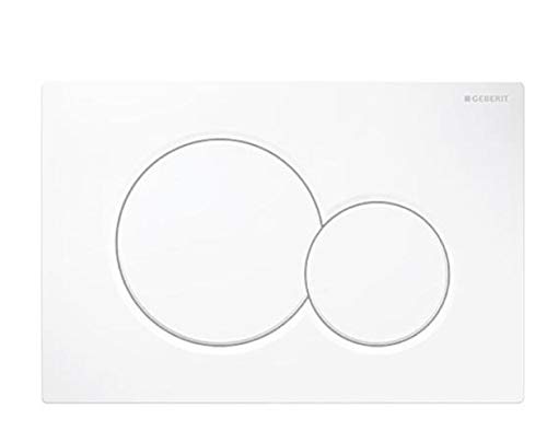 GEBERIT serie 115.770.11.5 Placca bianca per cassetta incasso Sigma 01