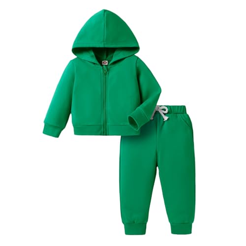 Happy Town Baby Clothes for Girls Boy Solid Color Zipper Hoodie