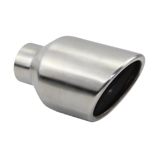Tuyau d'échappement arrière rond 115mm avec embout de silencieux chromé