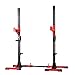 FACAZ Squat Langhantelablage,Multifunktionaler Verstellbarer SquatablageHochleistungs-Kurzhantelablage,Krafttraining Dip Station,Heimfitnessgeräte Max.Belastung 661 lbs