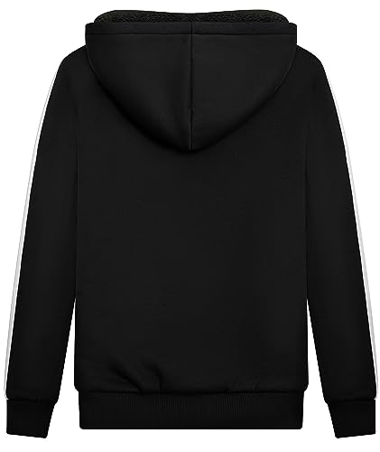 Image of SWISSWELL Boys Fleece Hoodie Kids Hooded Jacket Zip Up Warm Winter Coat