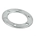 E-for Bike Electric Scooter Brake Gasket Spacer 6 Holes Disc Washer Aluminum Alloy for 2/2.5/4/5mm with Stainless Steel Bolts, Silver(2mm)
