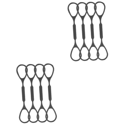 ibasenice 2sets Trumpet Accessories Silicone Slide Stopper Slide Tuning Stops for Trumpet 4pcs*2