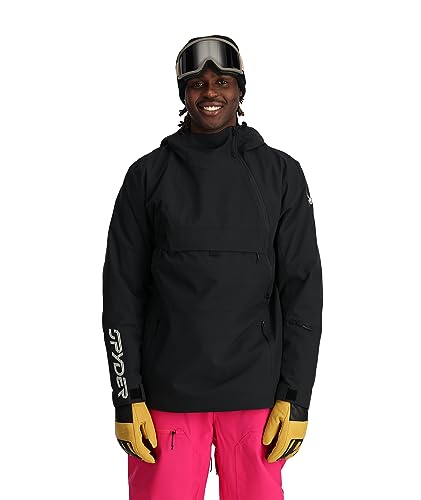 Spyder Mens All Out Anorak Black XX-Large