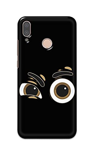Image of PRINTFIDAA Funky Expression of Cartoon Eyes Printed Designer Hard Back Case Cover for Huawei P20 Lite /Huawei Nova 3e, ANE-LX1, ANE-LX2, ANE-LX3, ANE-LX2J -(SF) MVN1004
