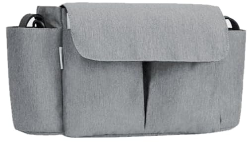 Image of Baby Stroller Organizer, Universal Stroller Organizer, Stroller Organizer with Cup Holder, Insulated Stroller Bag