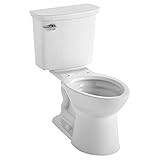 American Standard 238AA104CP.020 Two-Piece 1.28 GPF Elongated Toilet without Seat, White