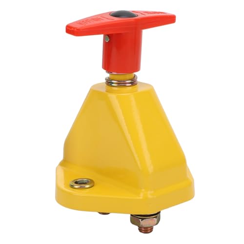 Battery Disconnect Switch, Battery Disconnect Switch with High Security DC 12 to 48V Battery Cut Off Switch for Boat RV Campers