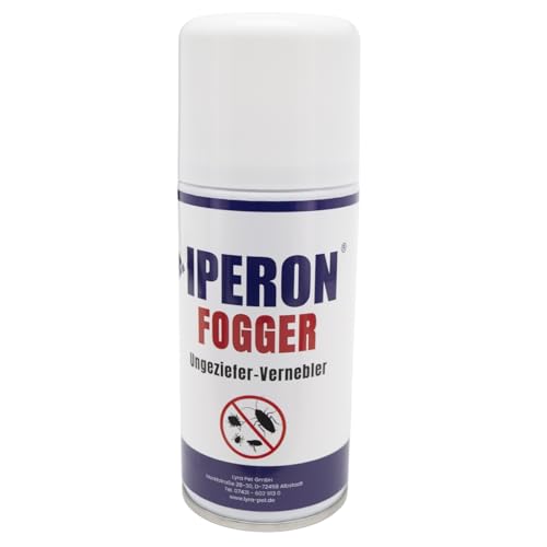 Iperon® 150 ml Fogger Ungeziefer-Vernebler | Sofortwirkung gegen Ungeziefer | Mit Chrysanthemum cinerariaefolium Extrakt, Geraniol &...