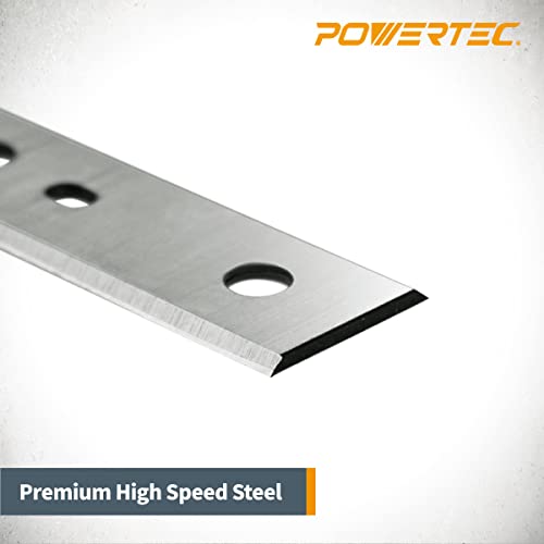 image for POWERTEC 12-1/2 Inch Planer Blades for DeWalt DW734 Planer, Replacemen