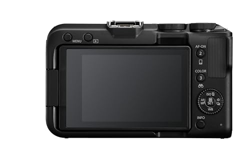 Image of Canon EOS R50 V Mirrorless Camera Kit with RF-S14-30mm F4-6.3 is STM PZ Lens - Black | 24.2 MP APS-C Sensor, 4K Video, Compact Design