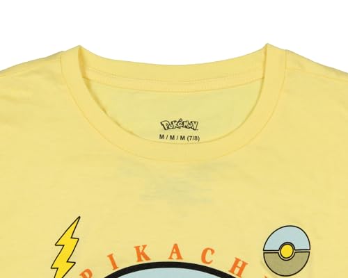Pokemon Boys' Pikachu Outdoor Vintage Post Card Youth Graphic T-Shirt3