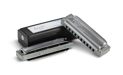 Suzuki Manji Sky 10-Hole Diatonic Harmonica Key of Low F - Les Beatles, Paul McCartney, John Lennon, RIngo Starr, George Harrison Suzuki Manji Sky 10-Hole Diatonic Harmonica Key of Low F – Image 4