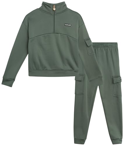Ensemble de survêtement filles en polaire pour l'école et le sport