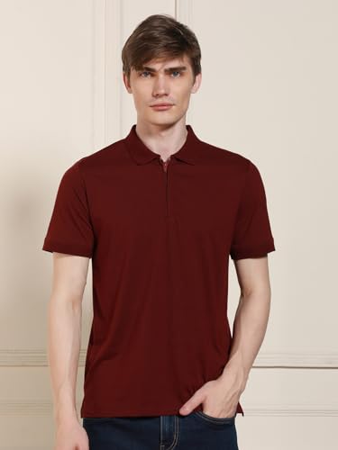Image of Dennis Lingo Men Solid Cotton - Regular Fit T-Shirt