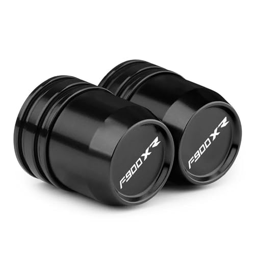 Ventileinsatzkappen Motorrad Rad Reifen Luft Ventil Kappen Für BMW F900XR F900 XR F 900 900XR Zubehör(Nero)