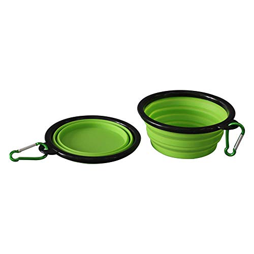 Mascotas, Fancy Pets Plato Plegable para Viaje Tamaño Chico para Perro y/o Gato, Varios Colores