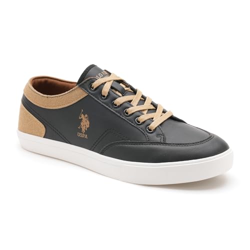 Image of USPA|Monton|Stylish Casual Sneaker Shoes for Man Black